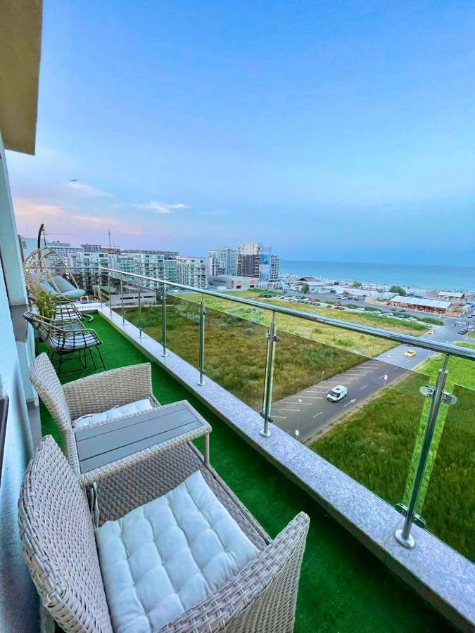 Aqua Vista Nuba - Vedere Top La Mare Si Lac - Apartament 2 Camere Summerland - Mamaia ママイア エクステリア 写真
