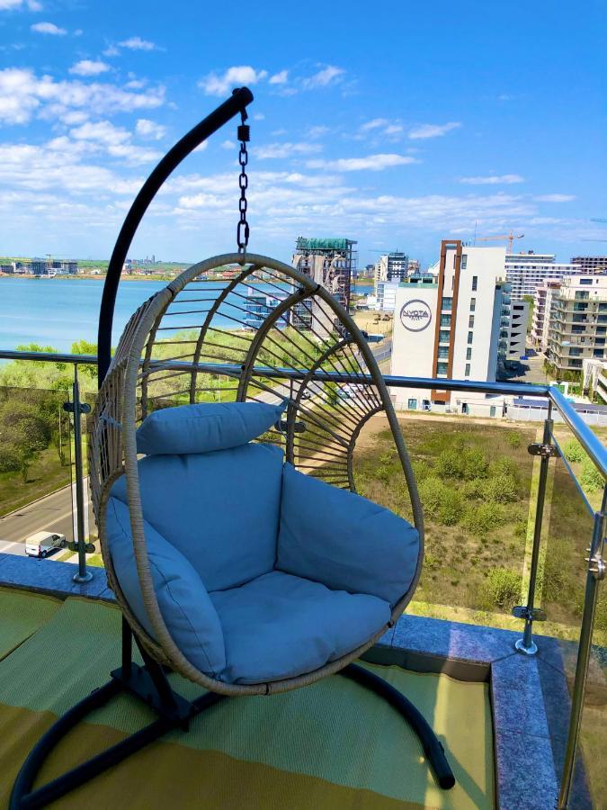 Aqua Vista Nuba - Vedere Top La Mare Si Lac - Apartament 2 Camere Summerland - Mamaia ママイア エクステリア 写真